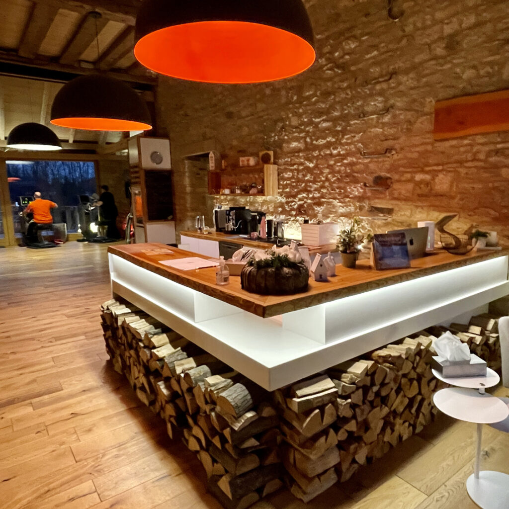 erwartet Dich jetzt der Empfang