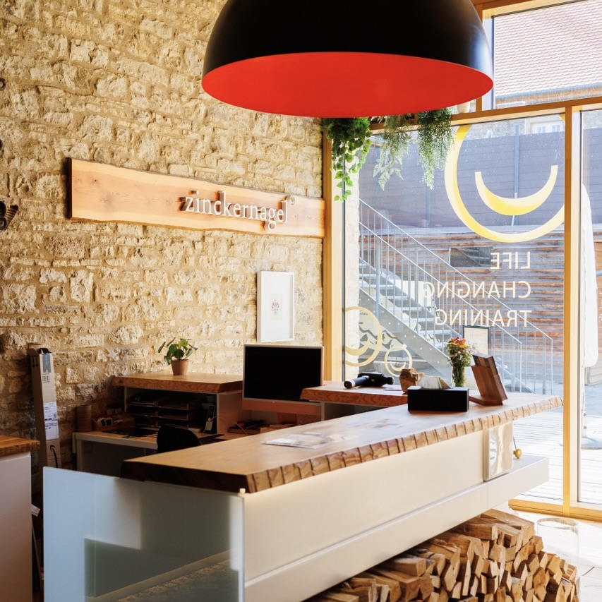 erwartet Dich jetzt der Empfang